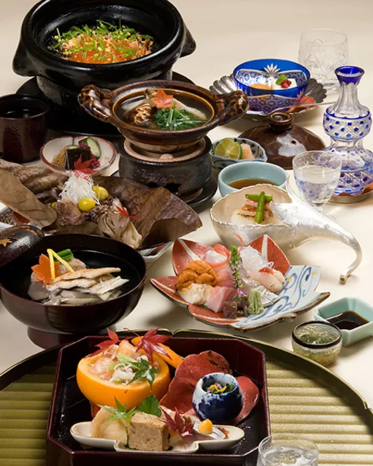 Premium Kaiseki cuisine course (hall)